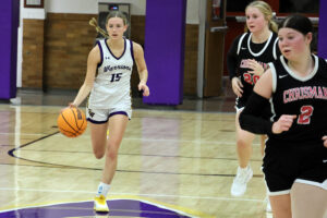 Lady Warriors shake off slow start to beat Chrisman