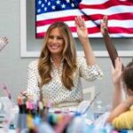 First lady visits Ashe County elementary students