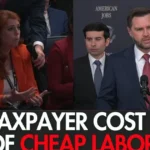 WATCH: Vance vows to work to recoup taxpayer money from firms abusing worker visas