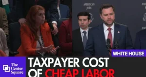 WATCH: Vance vows to work to recoup taxpayer money from firms abusing worker visas